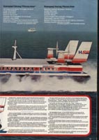 Centre-fold pages showing how the SRN4 Super 4 (Mk III) hovercraft works, and specifications of it
